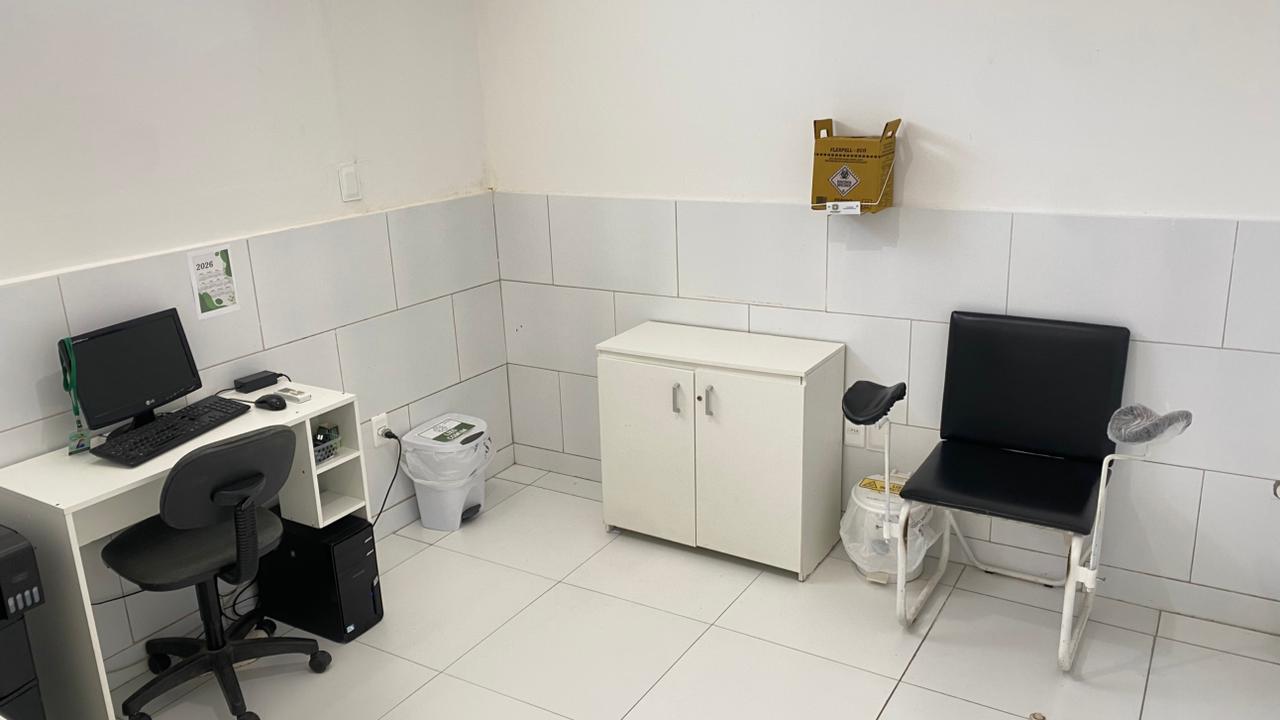 Sala de coleta e procedimentos